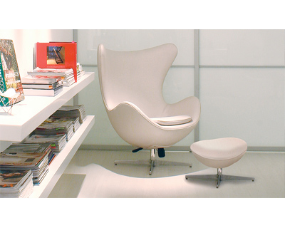 Alucast - Base Cadeira Egg 4 Pés com Relax - Bases Giratória Cadeiras/Poltronas